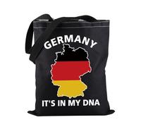 Borsa tote con bandiera della Germania It's In My DNA Tote Bag Germany Pride Tote Bag Germania Amante Regalo, Germania Dna Tote