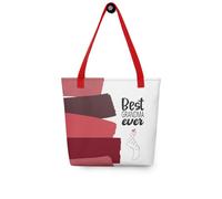 Borsa Tote con Design "Best Grandma Ever" - Borsa Donna - Idea Regalo Festa dei Nonni