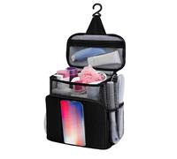 Borsa tote da doccia, borsa portatile in rete per doccia, piccola borsa da piscina, borsa da toilette ad asciugatura rapida, organizer da bagno per studenti universitari, uomini e donne
