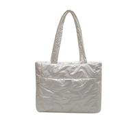 Borsa Tote Da Donna Borse Lavoro Imbottite Leggere Con Scomparti Per Spalla Trapuntata Viaggio Con Cerniera Piumino Donna