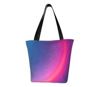 Borsa tote da donna, con stampa geometrica astratta, riutilizzabile, grande, borsa a tracolla da donna, grande capacità, borsa per la spesa, borsa alla moda per ufficio, shopping, viaggi