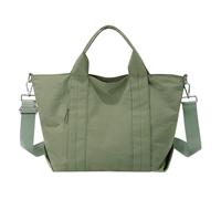 Borsa tote da donna grande capacità con manico superiore e tracolla | Nylon tote bag casual top handle large capacity lightweight adjustable shoulder strap for work travel