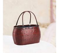 Borsa Tote da Donna Leggera Pochette Borsa Trendy Intrecciata per Lavoro