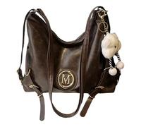 Borsa tote da periferia, moderna borsa tote da donna, borsa tote di moda - Borsa tote alla moda, borsa da trasporto multifunzionale di maggiore capacità per i viaggi e il tr, Caffè nero., Se référer à