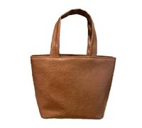 Borsa Tote Donna 2025 Elegante e Pratica per Ogni Occasione con Tessuto Impermeabile (Brown, One Size)