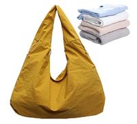 Borsa Tote Donna,Borsa Tote Grande, Borse a tracolla con manico e tasche multiple Borse da donna, Borsa a mano per laptop Bella borsa a mano per lo shopping quotidiano, giallo, Consulte la descripción