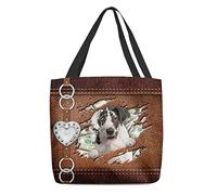 Borsa Tote Donna Great Dane Money Inside Leggera Borsa Donna Impermeabile Tote Bag Per Università Tutti I Giorni Scuola
