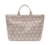 Borsa Tote Donna in PVC con Stampa a Stelle, Capienza Grande, Ecopelle Di Plastica Elegante per Uso Quotidiano, Ufficio, Incontro Sociale, Spazio di Stoccaggio Chic e Pratico