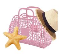 Borsa Tote In Gel | Borse Spiaggia,Borsa a Mano Tote in Materiale Gelatina Riutilizzabile per Donne Estate Bambini Matrimonio Spiaggia Concerto