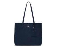 Borsa tote in pelle scamosciata Monogram Jordan (17 l) - Blu