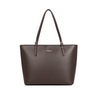 Borsa tote in pelle SMOOTH Marrone TU