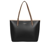 Borsa tote in pelle SMOOTH Nero TU