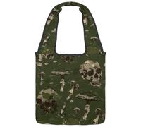 Borsa tote in tela con cammelli e cactus, borsa media per libri, riutilizzabile, per donne, insegnanti, infermiere, Multicolore 08, 14.1x14.9in/36x38cm