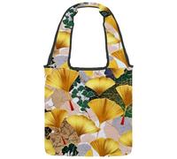 Borsa tote in tela con simboli dei pianeti carini, per donne, taglia media, riutilizzabile, lavabile ed ecologica, Multicolore 09, 14.1x14.9in/36x38cm