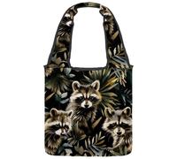 Borsa tote in tela con simboli dei pianeti carini, per donne, taglia media, riutilizzabile, lavabile ed ecologica, Multicolore 02, 14.1x14.9in/36x38cm