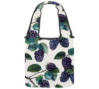 Borsa tote in tela da donna, a righe bianche e nere, con cuori di San Valentino, riutilizzabile, borsa tote per la spesa, shopping e lavoro, Multicolore 06, 14.1x14.9in/36x38cm