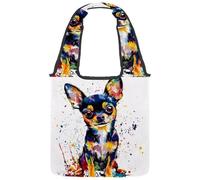 Borsa tote in tela da donna, con fasi lunari e luna nello spazio, sfondo astrologico, riutilizzabile, borsa a tracolla per fare la spesa, lavoro, Multicolore 07, 14.1x14.9in/36x38cm