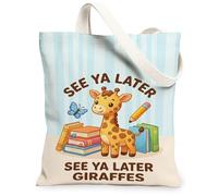 Borsa tote in tela da donna, giocoso colorato farfalla libri nessuno blu lavabile riutilizzabile per tutti i giorni borse per shopping, brunch parco biblioteca gite di un giorno 33 x 38 cm