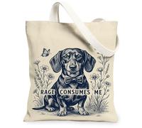 Borsa tote in tela per donne, vintage, fantasiosa farfalla fiori nessuno nero, lavabile, riutilizzabile, piccola borsa tote per shopping, brunch parco, biblioteca, gite di un giorno, 33 x 38 cm