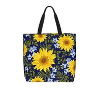 Borsa tote in tela tinta unita per donna, borse per la spesa riutilizzabili con tasche, borse da viaggio per acquisti da viaggio di lavoro