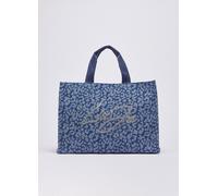 Liu Jo Soft L Borsa a mano blu, tela, donna