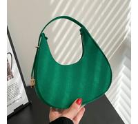Borsa tote mezza luna stampa coccodrillo trendy per donna attenta alla moda