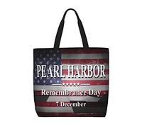 Borsa Tote Pearl Harbor Remembrance Day Borsa A Spalla Casuale Con Manici Borsone Da Viaggio, Per Donna, Shopping, Lavoro