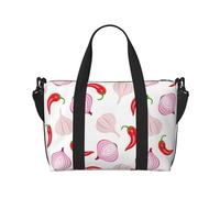 Borsa tote per computer portatile da donna, da lavoro, con motivo a cipolle, borsa da palestra per donne e uomini, borsa da viaggio a tracolla per donne e uomini, borsa da viaggio per donne e uomini