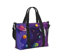 Borsa tote per computer portatile, da donna, lavoro, astronauta in missione nello spazio, borsa da palestra per donne e uomini, borsa a tracolla per oggetti personali, borsa da viaggio, borsa da
