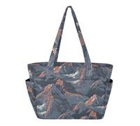Borsa tote per donna spiaggia piscina borse per viaggi & spiaggia weekend fuga con multi tasche design safari montagna