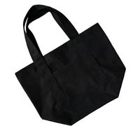 Borsa tote per Halloween da donna, borsa tote per dolcetto o scherzetto di Halloween, leggera e riutilizzabile, per donne, insegnanti, studenti, bambini, ragazze amiche, Nero , Refer to description