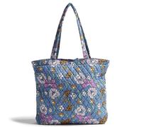 Borsa tote piccola North South in cotone di Vera Bradley