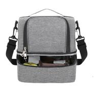 Borsa Tote Picnic Isolata - Pranzo Più Fresco Portatile per Lavoro, Viaggi, Campeggio, Spiaggia, EL All'aperto, Scuola E Festa | Smochage Termico Riutilizzabile Bo