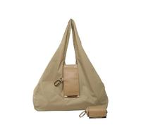Borsa Tote Pieghevole - Borsa Per La Spesa Compatta | Portachiavi In pell | Pelle PU pieghevole; si espande fino a diventare una borsa grande; design portachiavi per viaggi, shopping, scuola.