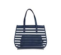Borsa Tote Reversibile Midi Limited Edition - Blu Oceano