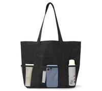 Borsa Tote Spiaggia In Rete, Pieghevole, Portatile E Con Tante Tasche