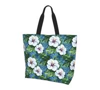 Borsa Tote Summer Tropical Flowers Print Donna Borsa A Tracolla Elegante Borse A Mano Moda Borsetta Per Lavoro Viaggi Laptop