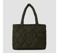 Borsa tote trapuntata imbottita MP - Verde foresta