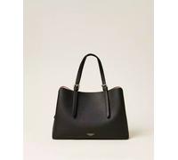 Borsa tote Twin Set con fibbie eleganti - Shopper capiente donna