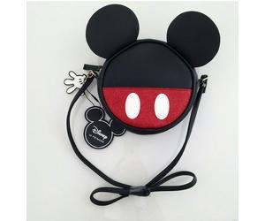 BORSA TRACOLLA DISNEY TOPOLINO ROTONDA MINI BORSETTA MICHEY MOUSE 15 DIAMETRO