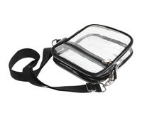 Borsa Tracolla Trasparente Clear Bag Approvata Dallo Per Donne Toeletta