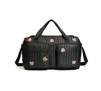 Borsa trapuntata con motivo alla moda per la mamma, ergonomica, con tracolla imbottita, per i neogenitori, pratica borsa quotidiana ben organizzata