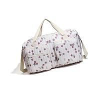 Borsa trapuntata con motivo alla moda per la mamma, ergonomica, con tracolla imbottita, per i neogenitori, pratica borsa quotidiana ben organizzata