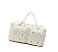 Borsa trapuntata con motivo alla moda per la mamma, ergonomica, con tracolla imbottita, per i neogenitori, pratica borsa quotidiana ben organizzata