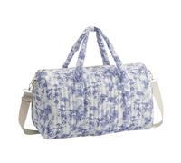 Borsa trapuntata per pannolini, trapuntata floreale, borsa per pannolini da viaggio grande capacità per mamma, papà, donne, uomini, ragazzi, ragazze, ospedale e viaggi nel fine settimana, 46 x 22 x 28