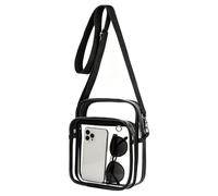 Borsa Trasparente Approvata Per Lo Stadio. Confezione Piccola Approvata Per | Piccola borsa trasparente per eventi, concerti, sport, baseball, calcio, scuola, lavoro, viaggi, shopping, spiaggia, piscina,