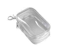 Borsa Trasparente - Borsa Per Stadio Trasparente | Tasto Portatile Per Cavi Di Ricarica, Cuffie, Caricabatterie, Gioielli | Di Stoccaggio A Prova Di Polvere Per Viaggi, Uso Quotidian