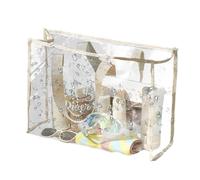 Borsa trasparente da spiaggia - See Through Tote Bag, Clear Beach Bag | Waterproof Bag for Stadium, PVC Carry Bag, Laundry Handy Tote Bag, See Through Bag, Waterproof Big Clear Bag For Stadium, cachi,