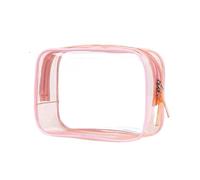 Borsa Trasparente In Pvc 1pc borse for trucco da donna in PVC borsa cosmetica trasparente custodia for bellezza cerniera trasparente organizzatore da viaggio custodia da bagno da toilette Borsa Traspa