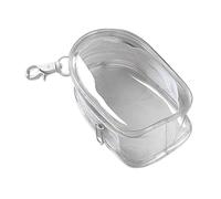 Borsa trasparente - organizzatore trasparente, borsa per la cultura da viaggio, borsa per cosmetici trasparente, borsa per il trucco impermeabile, borsa compatta approvata dallo stadio
